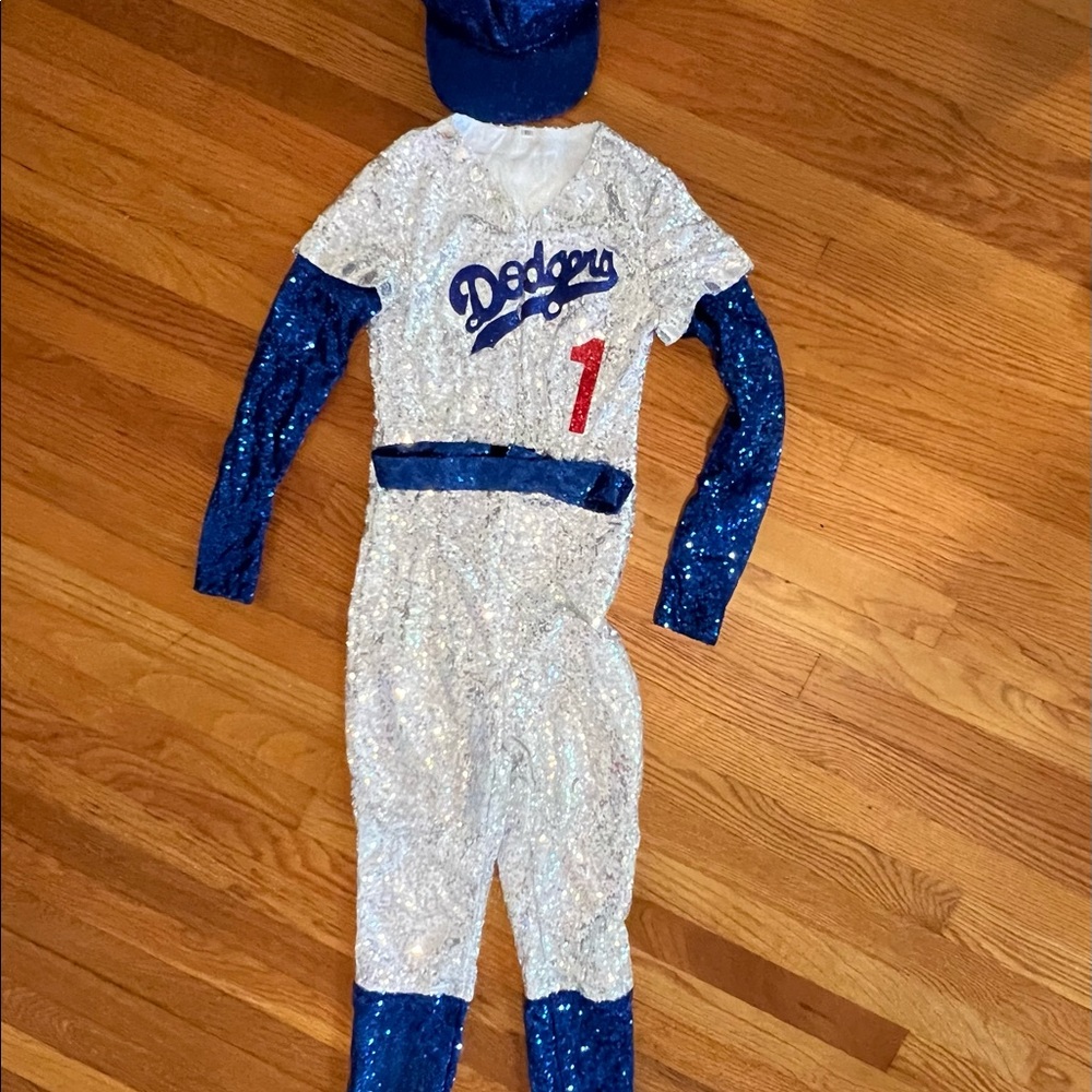 Elton XS LA Dodgers Costumes New in Bag!💙🌈🌈🎹🎹🎤🎤🎤